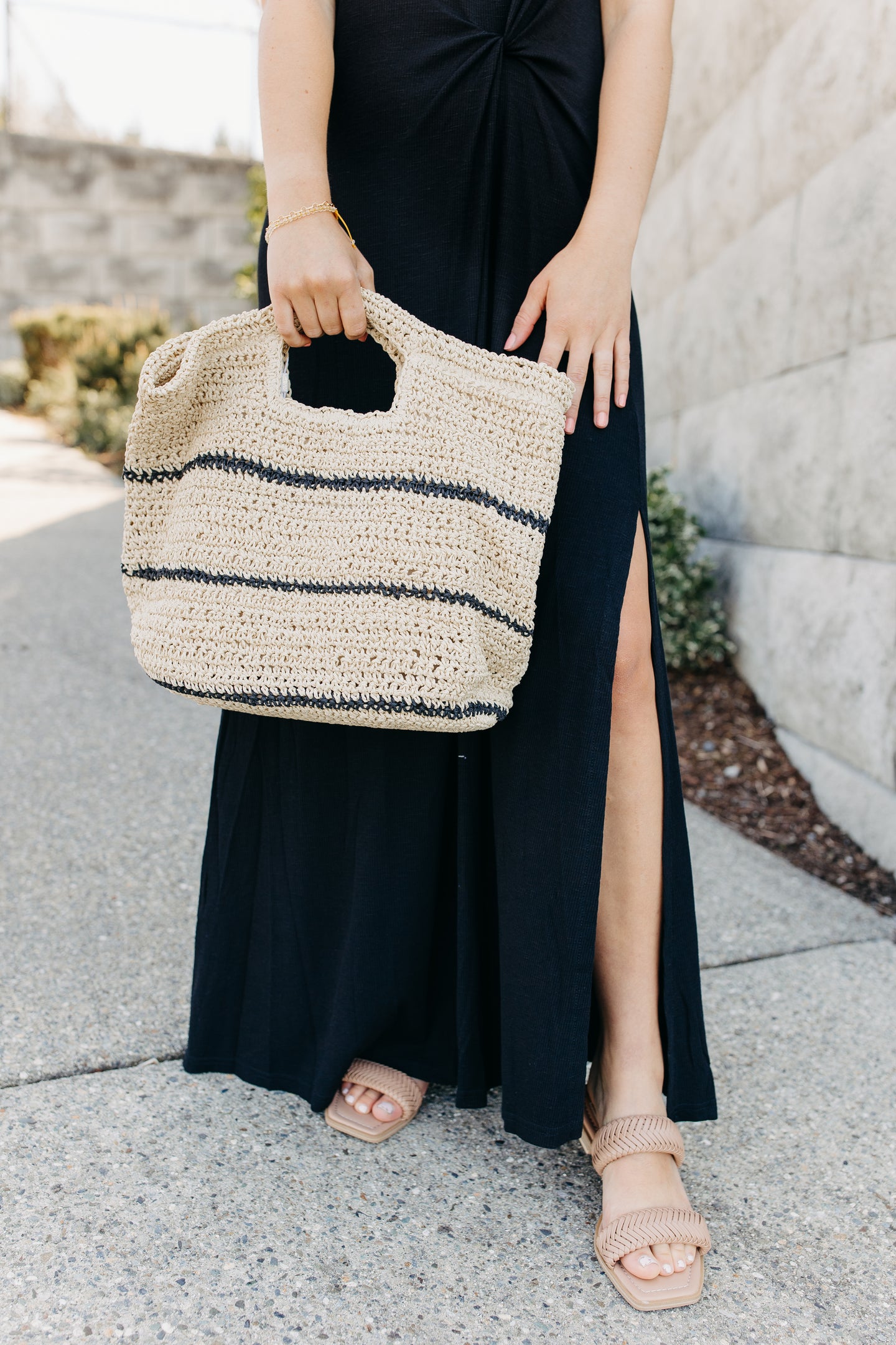 Horizon Straw Tote