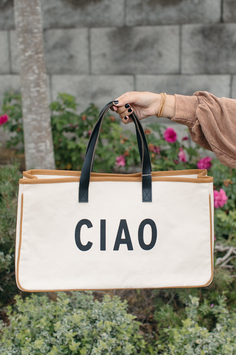 Ciao Canvas Tote