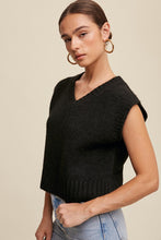 Self Made Knit Vest - Black