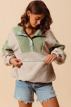 Keep In Touch Sherpa Pullover