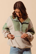 Keep In Touch Sherpa Pullover