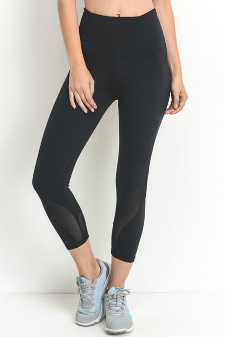 Training Day Highwaist Capri Leggings