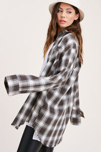 Naomi Plaid Button Down