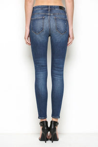 Taylor High Rise Skinny - Dark Blue