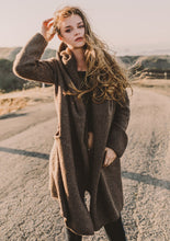 Joplin Pocketed Sweater Trench - Military