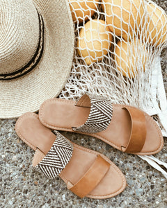 McKenna Sandal Slide - Camel