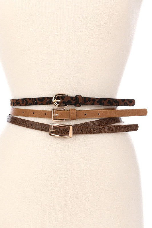 Monroe Belt Trio