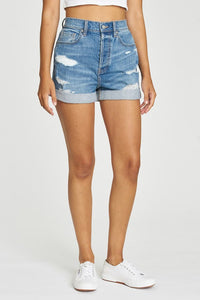 Olivia Ultra High Mom Shorts - Valley Girl