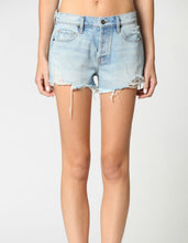 Perry Mid-Rise Cut Offs - Light Wash