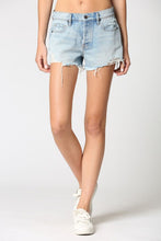 Perry Mid-Rise Cut Offs - Light Wash