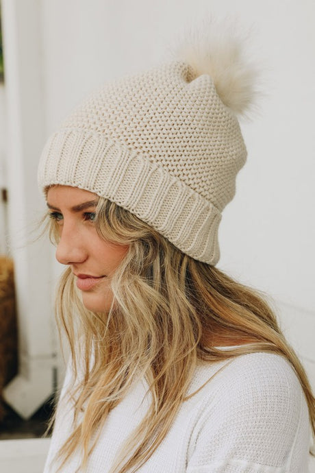 Swiss Beanie - Cream