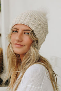 Swiss Beanie - Cream