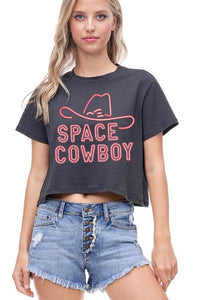 Space Cowboy Tee - Black