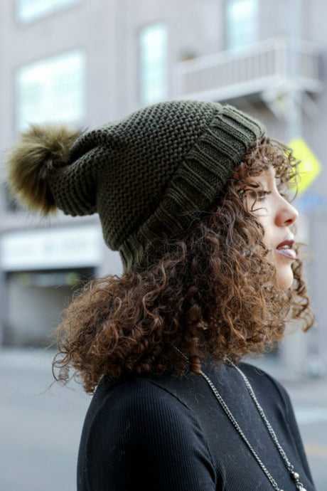 Swiss Beanie - Moss