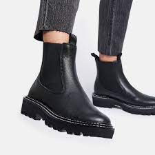Moana Water Proof Boots - Black Leather
