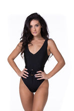 Anika Belted One Piece Swimsuit