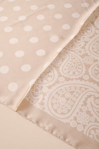 Ballerini Silky Bandanna Scarf - Beige