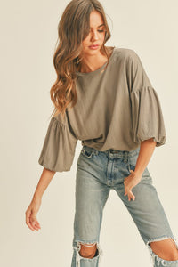 Bisbee Bubble Sleeve Top