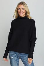 Marlow Funnel Sweater - Black