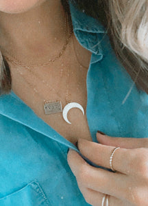 Crescent Moon Necklace