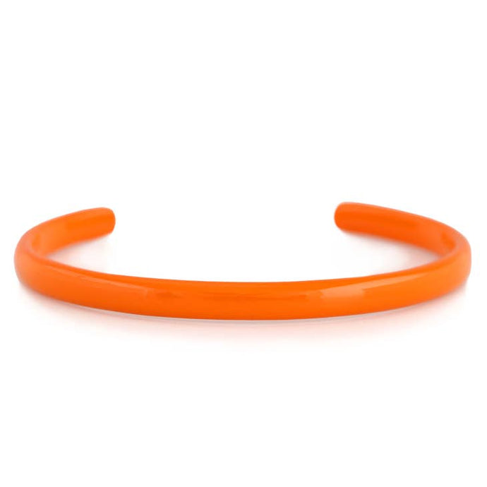 Palette Enamel Cuff Bracelet - Clementine