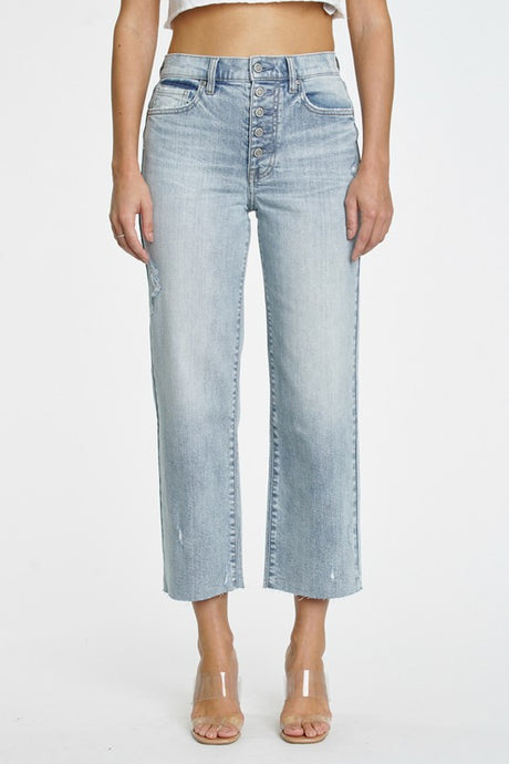 Dawn High Rise Crop Jean - Vibes