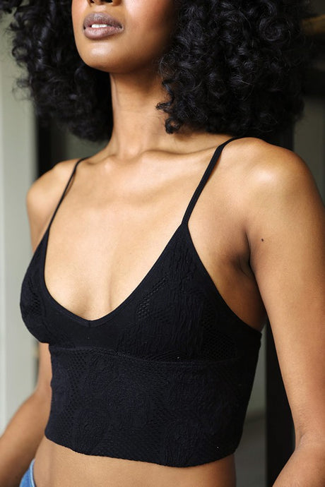 Grace Bralette- Black