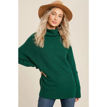 Marlow Funnel Sweater - Hunter