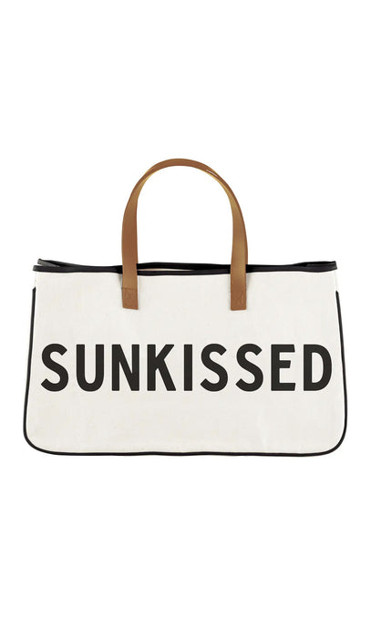 Sunkissed Canvas Tote