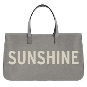 Sunshine Canvas Tote