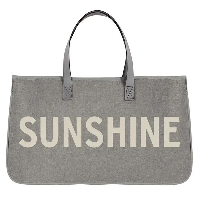 Sunshine Canvas Tote