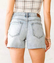 Sofie Mom Cut Offs - Denim