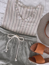 Scottsdale V-Neck Gauze Top