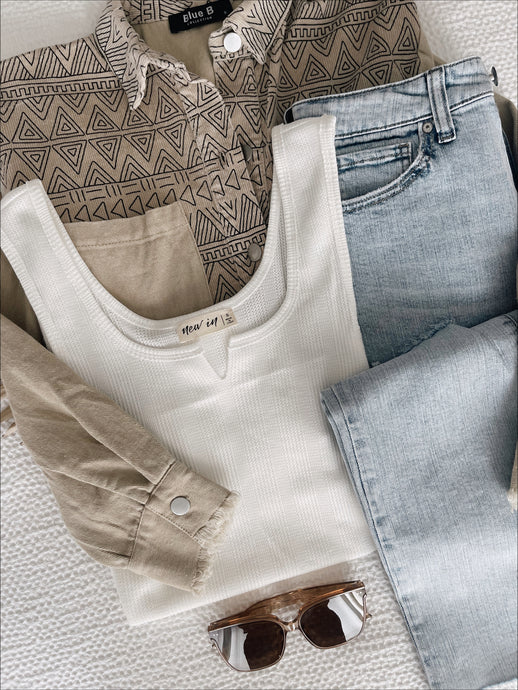 Grady Twill Button Down
