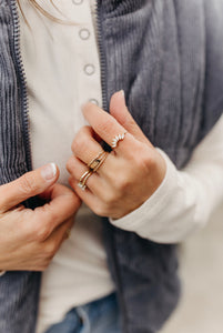 Opal Crown Ring