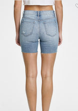 Kailey Denim Shorts - Exposed Button