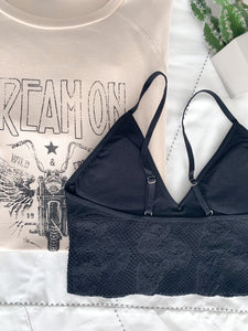 Grace Bralette- Black