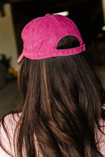 LA Baseball Cap - Fuchsia