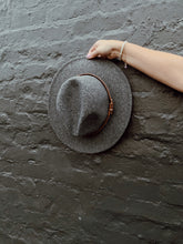 Cameron Panama Hat - Charcoal