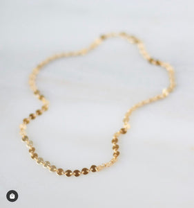 Eclipse Chain Necklace - Gold