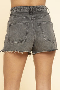 James Denim Shorts - Black