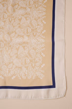 Kacey Silky Bandanna Scarf - Beige