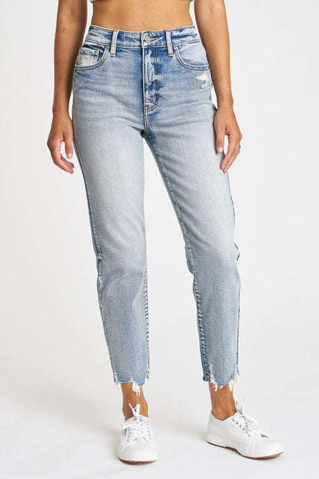 Tobi High Rise Mom Jean - Lover