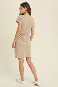 Matter Of Time Dress - Taupe