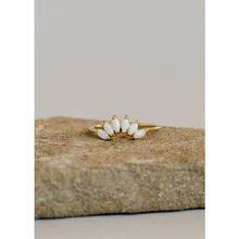 Opal Crown Ring