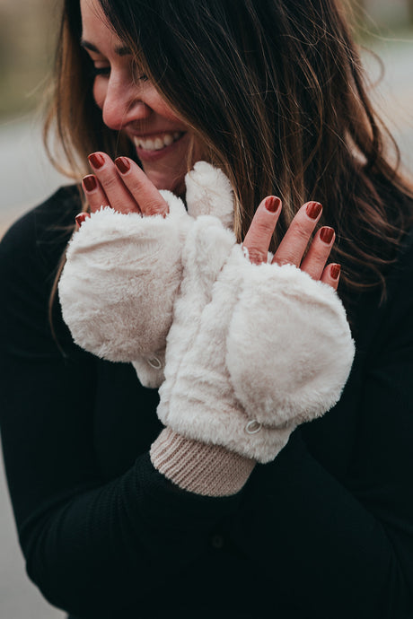 Telluride Gloves - Cream