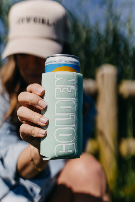 Golden Koozie - Seafoam