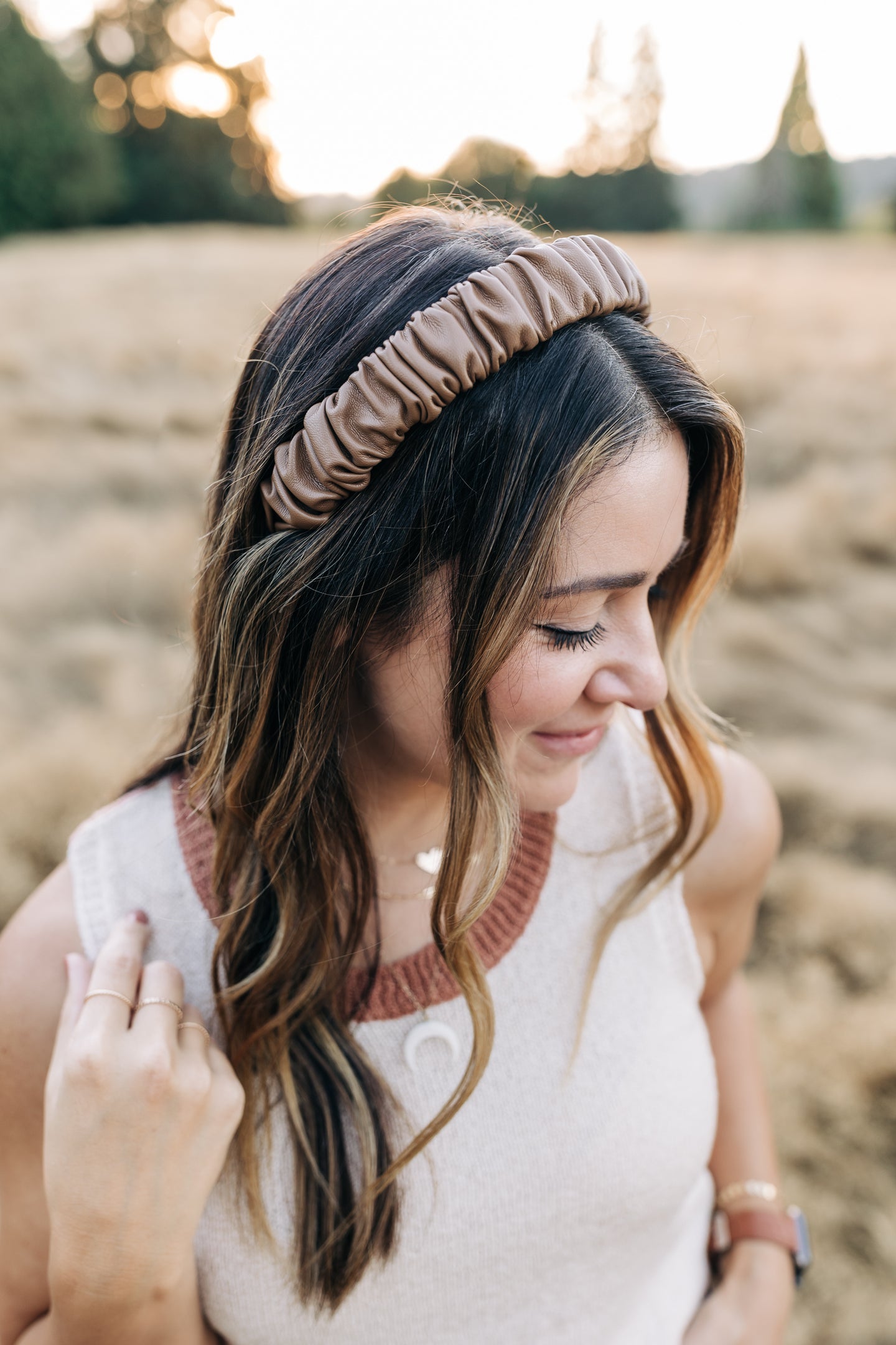 Constance Headband - Caramel