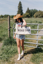 Road Trip Canvas Tote - Ivory