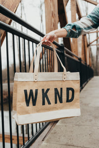 WKND Market Tote